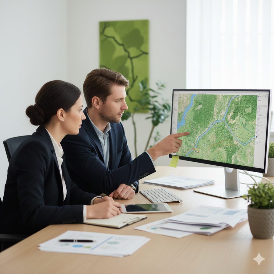 Reunião técnica em escritório